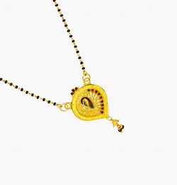 The Flamboyant Peacock Mangalsutra